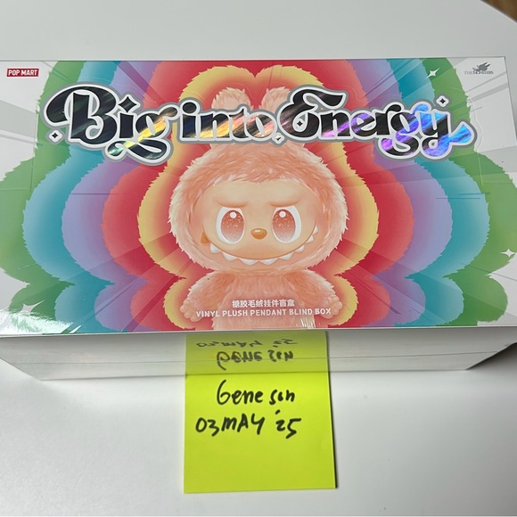 NEW POP MART The Monsters Big into Energy Series Vinyl Plush Pendant MAY 2025 - Picture 1 of 5